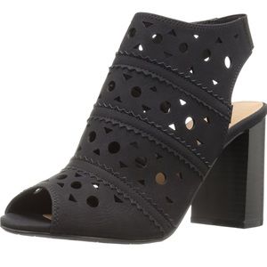 CL by Chinese Laundry Beyond dress sandal in black nubuck